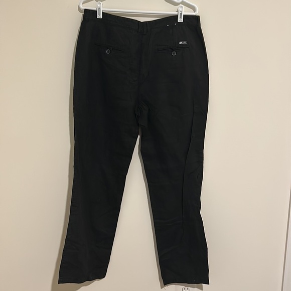 Brax Feel Good 100% Pure Linen Palazzo Style Farina Trouser Pants Wide Leg - Picture 7 of 8